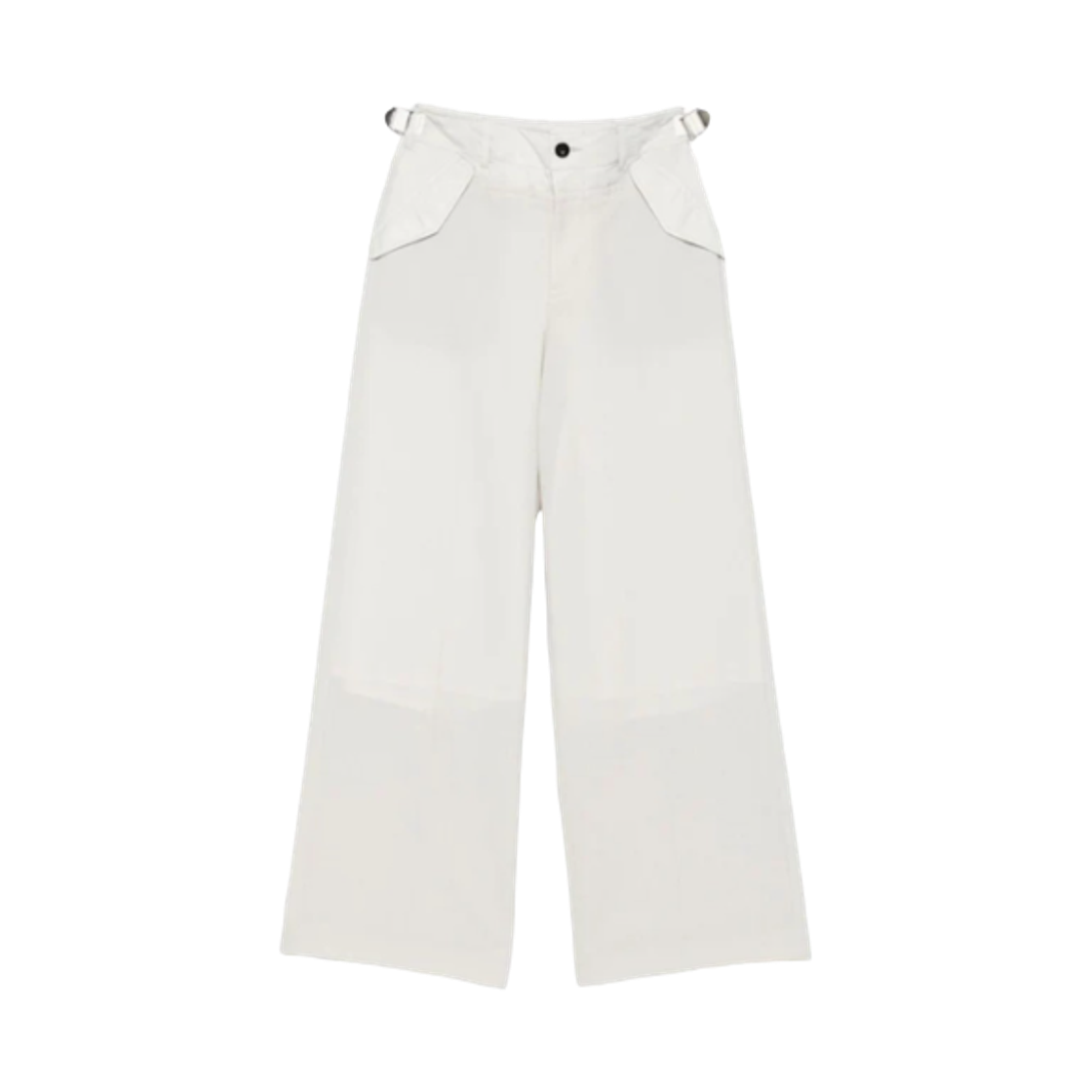 (W) 사카이 수팅 하이 웨스트 팬츠 아이보리((W) Sacai Suiting High Waisted Pants Ivory)