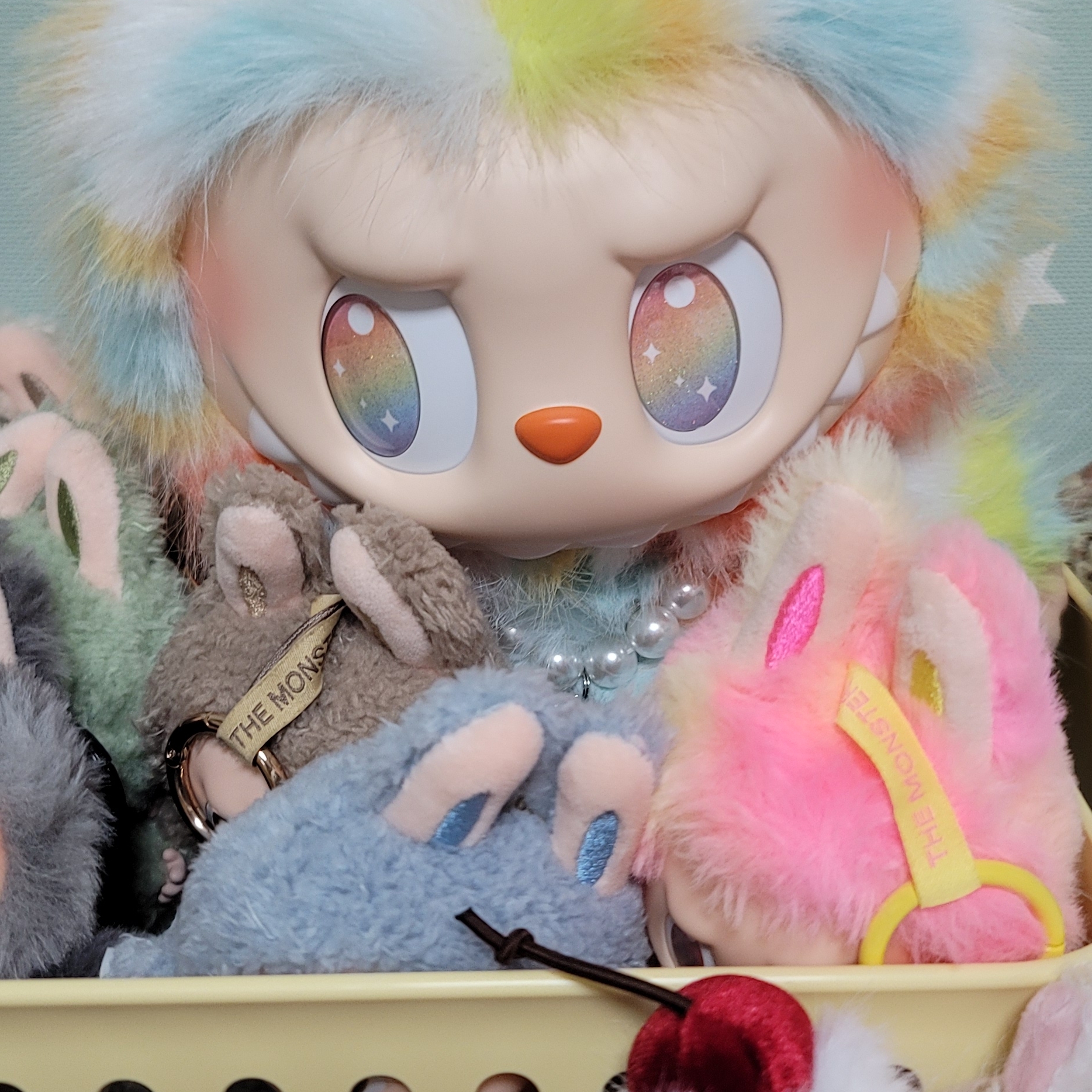 Pop Mart Labubu The Monsters Big Into Energy Series-Rock The Universe Vinyl Plush Doll 착용 스타일 - 2