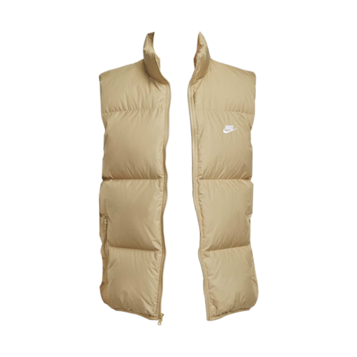 나이키 NSW 클럽 써마핏 패딩 베스트 파라슈트 베이지 화이트 - 아시아(Nike NSW Club Therma-Fit Padded Vest Parachute Beige White - Asia) - 1