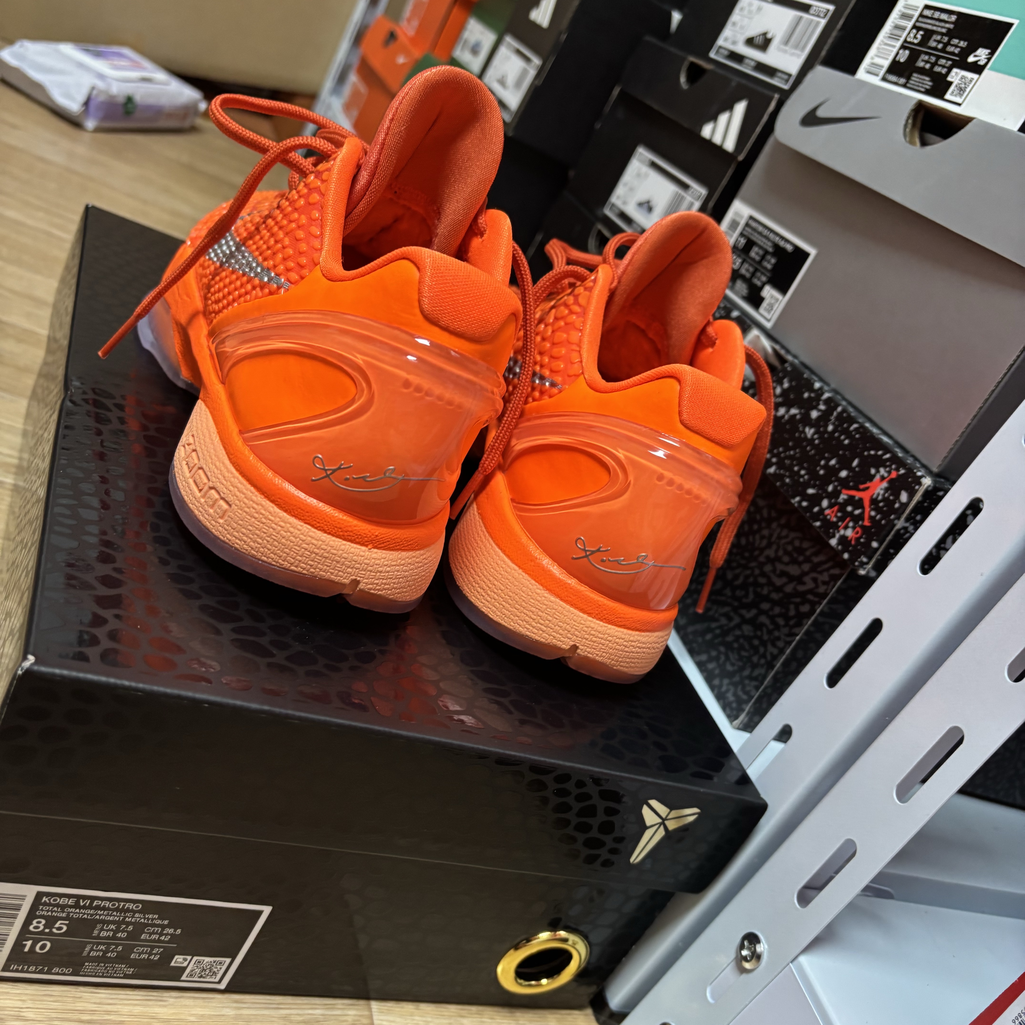 Nike Kobe 6 Protro Total Orange 착용 스타일 - 3