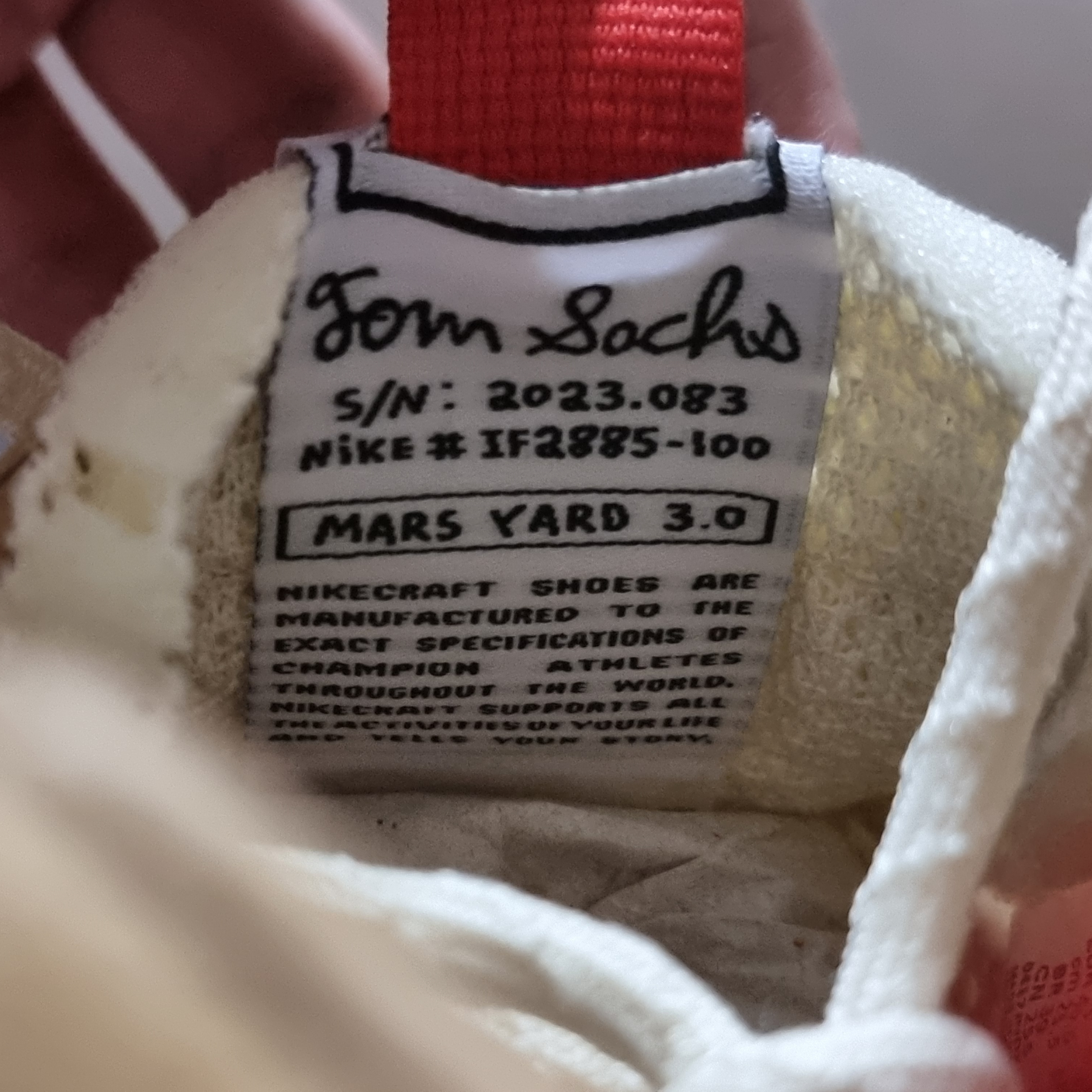 Nike x Tom Sachs Mars Yard Shoe 3.0 Space Camp 착용 스타일
