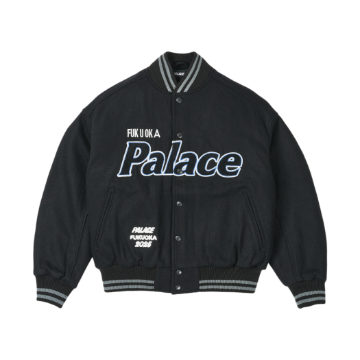 ジャケット・アウター Palace Fukuoka Track Jacket Navy - 25FW PALACE Fukuoka Track Jacket 