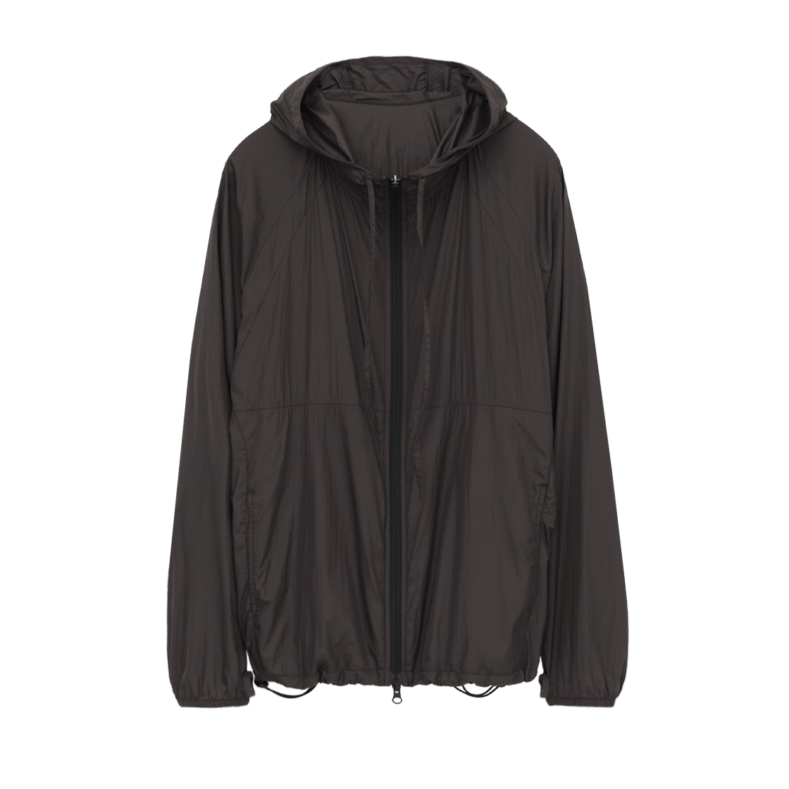 폴리테루 휴먼인덱스 휴먼 나일론 후디 파카 브라운(Polyteru Human Index Human Nylon Hoodie Parka Brown)