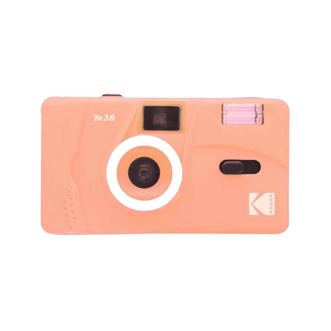 코닥 M38 다회용 필름 토이카메라 피치 코랄(Kodak M38 Reusable Film Toy Camera Peach Coral)
