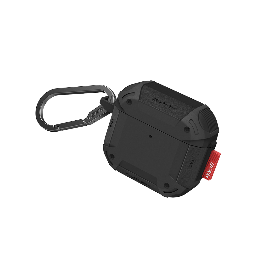 스키나마 메카 CE 에어팟 4 케이스
블랙(SKINARMA MECHA CE AirPods 4 Case Black)