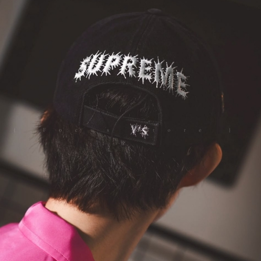 Supreme x Y's by Yohji Yamamoto Grommet 6-Panel Washed Black - 25FW 착용 스타일 - 2