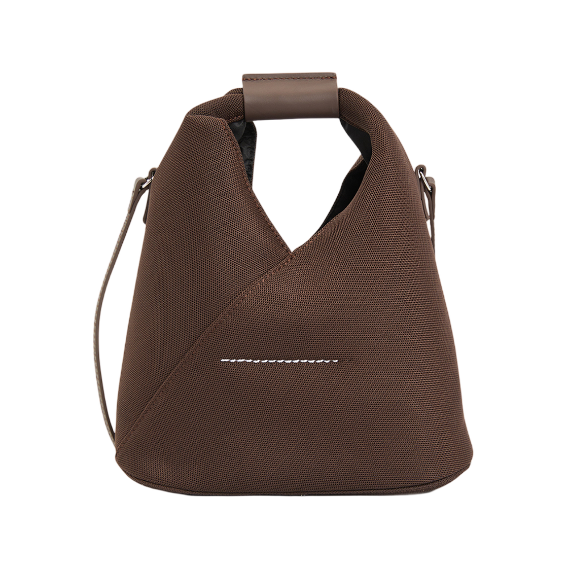 SB6WD0026P6414T2625 MM6 Maison Margiela Japanese Cross Bag Brown