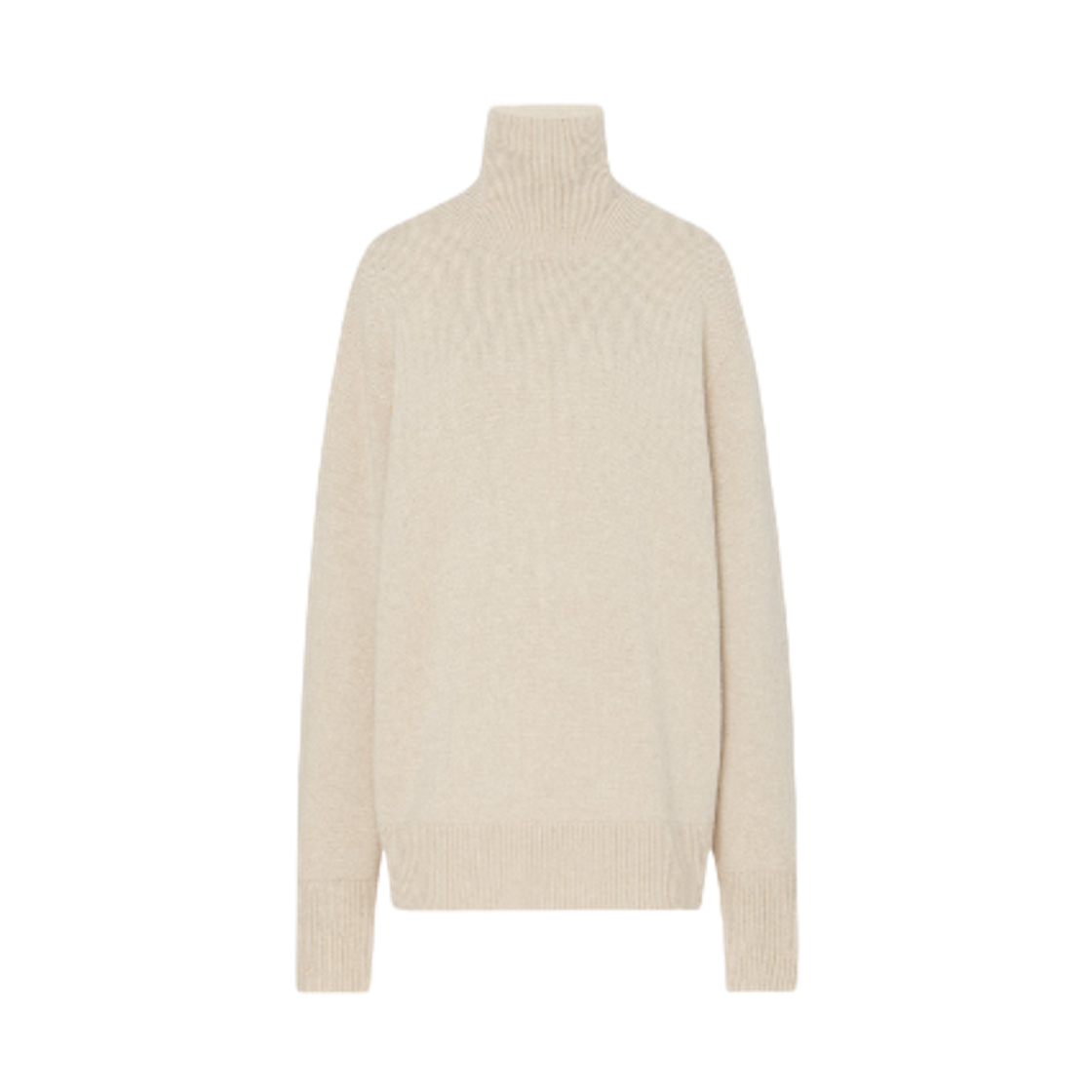 5583Y184SAN (W) The Row Stepny Wool Cashmere Top Sand