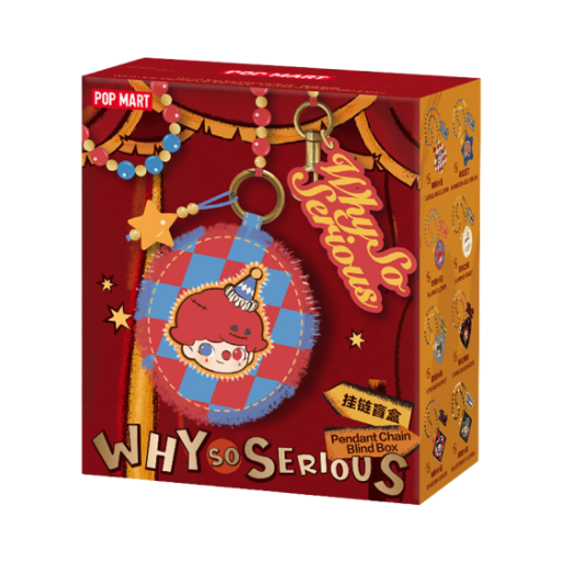 팝마트 와이 소 시리어스 시리즈 펜던트 체인 미개봉 랜덤박스 (1개입)(Pop Mart Why So Serious Series Pendant Chain Sealed Case (1 Blind Box)) - 1