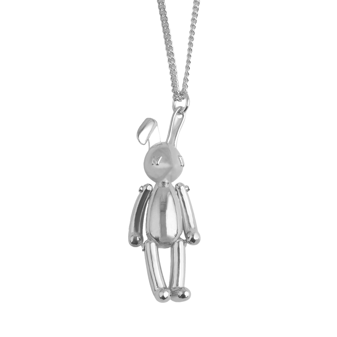 NONENON-112 Nonenon Bunny Necklace Silver