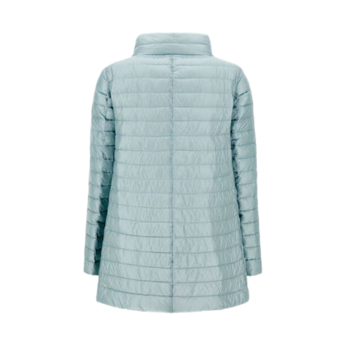 (W) 에르노 리버시블 나일론 울트라라이트 A-쉐입 자켓 아이스 라이트 블루((W) Herno Reversible A-Shape Jacket in Nylon Ultralight Ice Light Blue) - 2