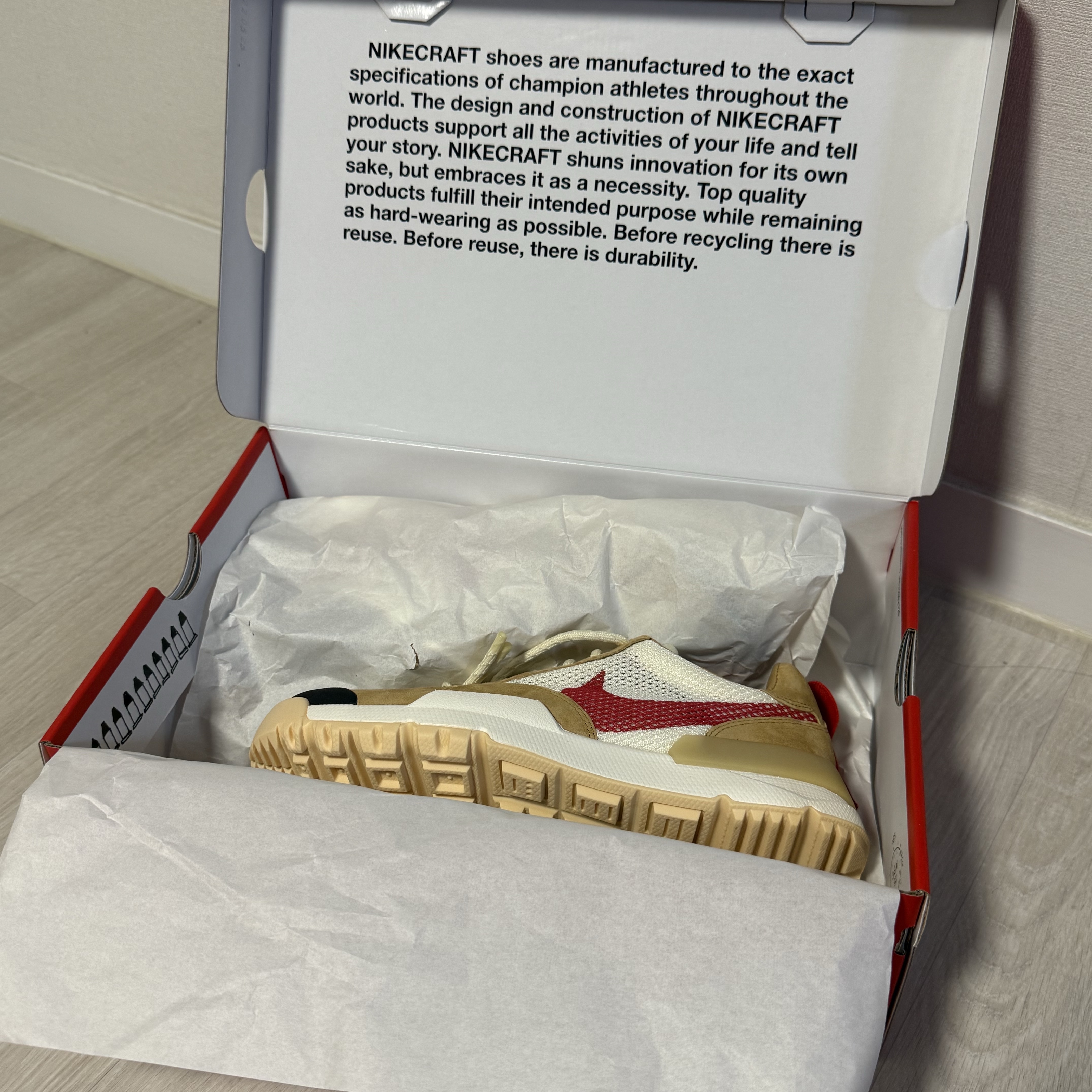 Nike x Tom Sachs Mars Yard Shoe 3.0 Space Camp 착용 스타일 - 2