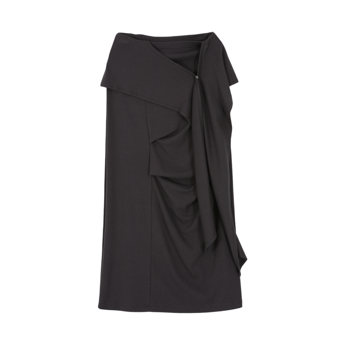 아수라 턱 랩 스커트 차콜(Asura Tuk Wrap Skirt Charcoal)