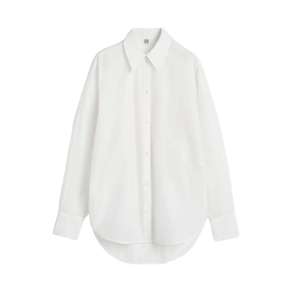 243-WRT2522-FB0238-047 (W) Toteme Kimono Sleeve Shirt White