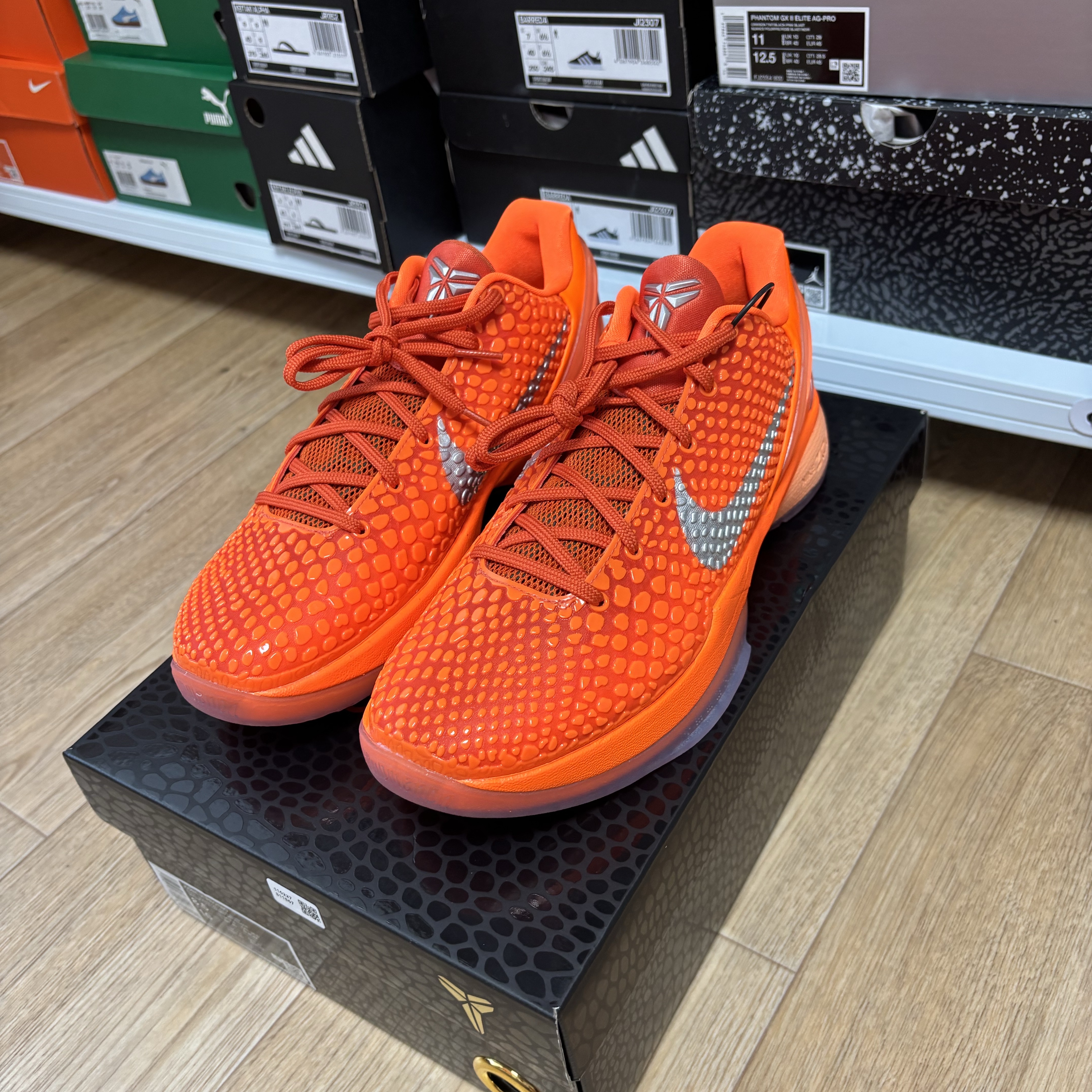 Nike Kobe 6 Protro Total Orange 착용 스타일 - 1