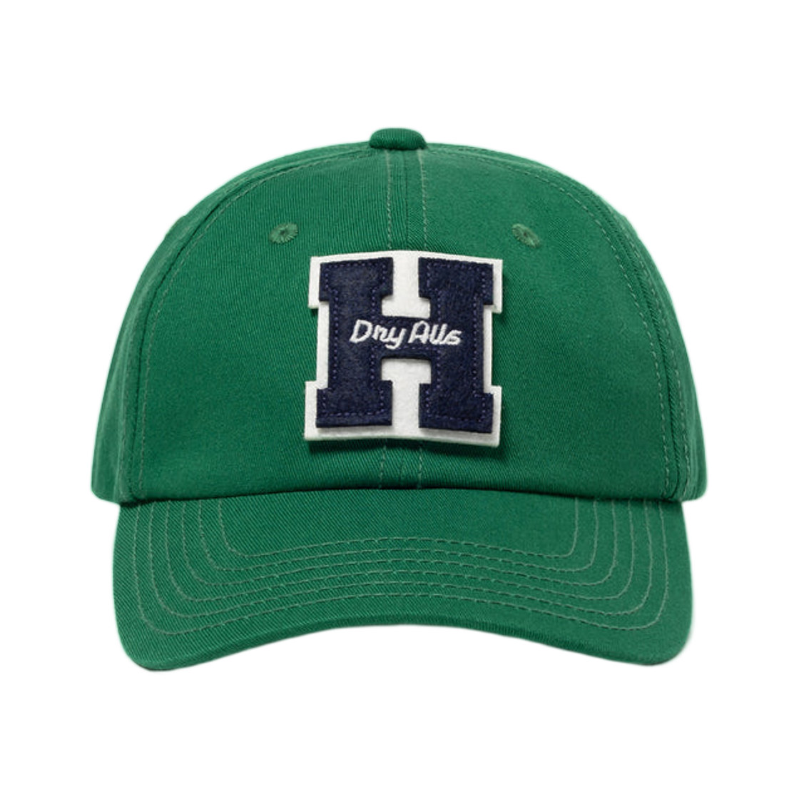 HM30GD067 Human Made 6 Panel Twill Cap Green