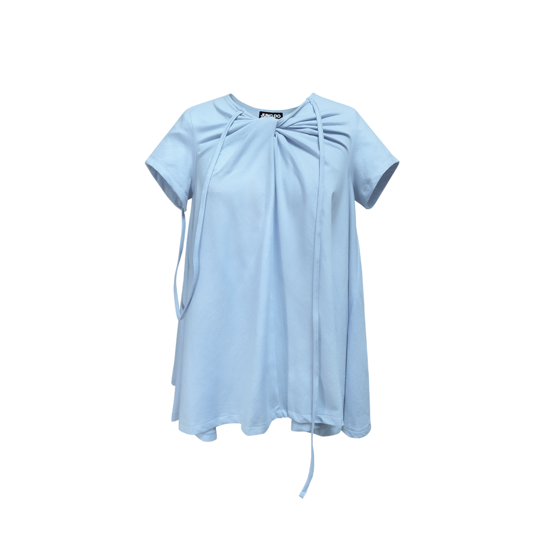 정도 드레이핑 탑 - 블루(JUNGDO Draping Top - Blue)