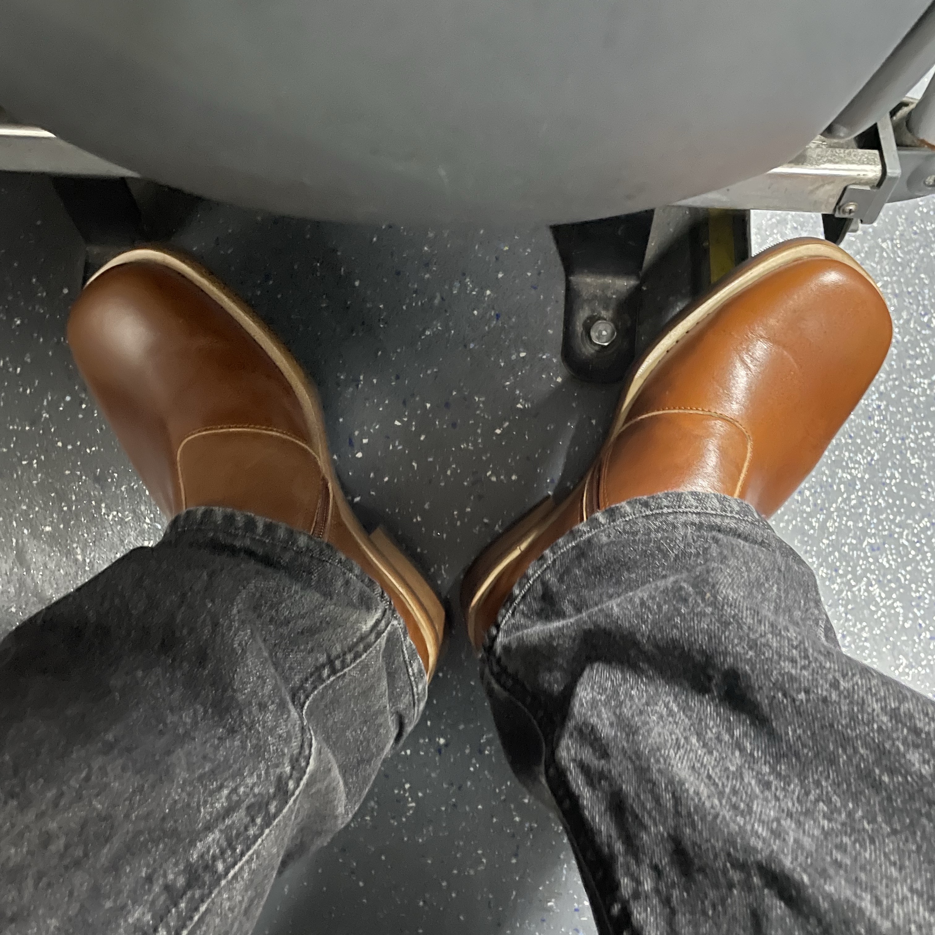 Our Legacy Camion Boot Cognac Brown Leather 착용 스타일 - 2