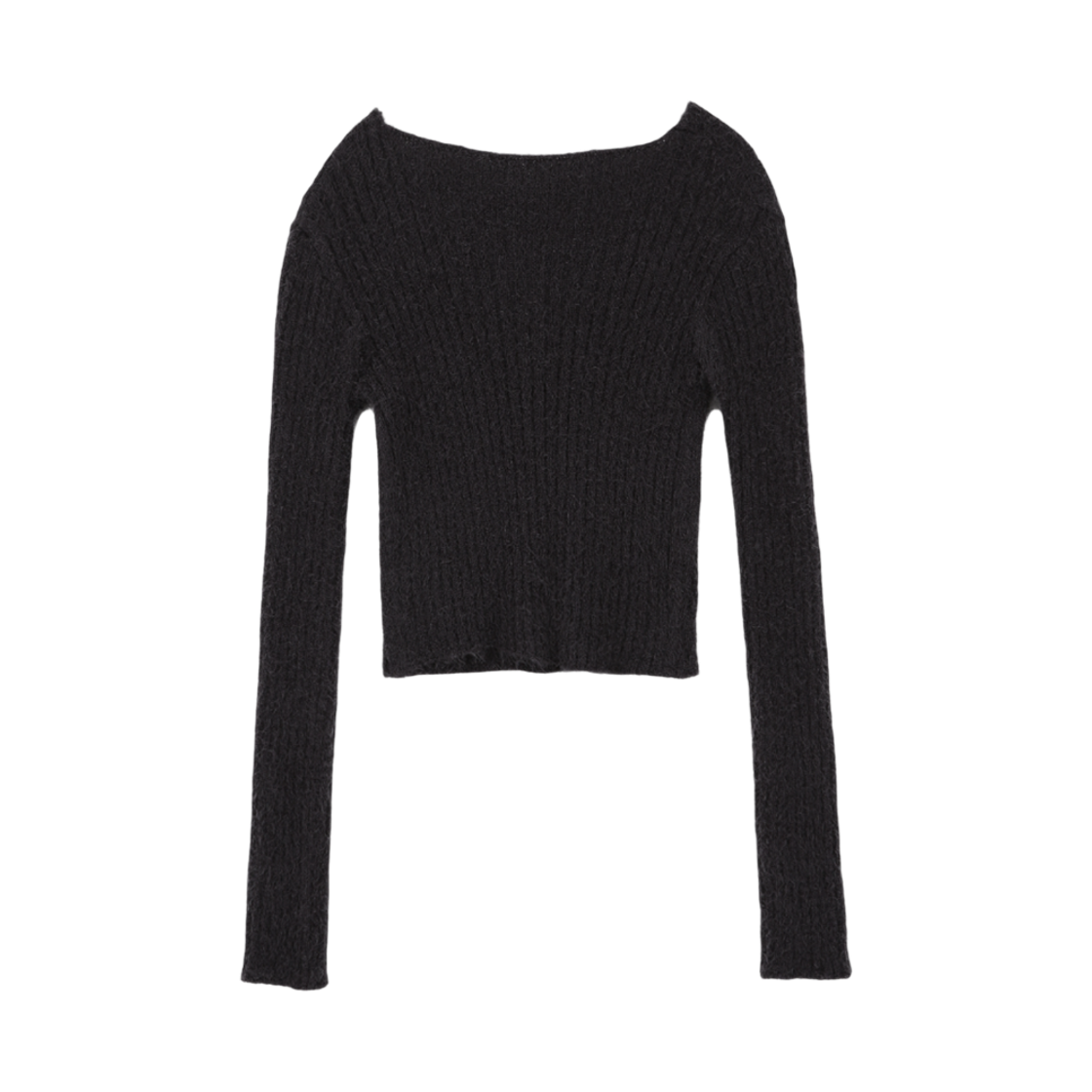 아수라 멜로우 퍼 가디건 차콜(Asura Mellow Fur Cardigan Charcoal) - 2