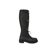 COREOFALCHEMY Origin Step Strap Boots Black