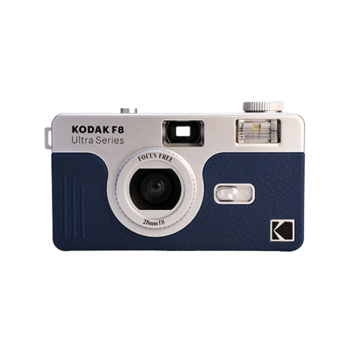 코닥 F8 다회용 광각 렌즈 필름카메라 네이비(Kodak F8 Reusable Wide-angle Lens Film Camera Navy)