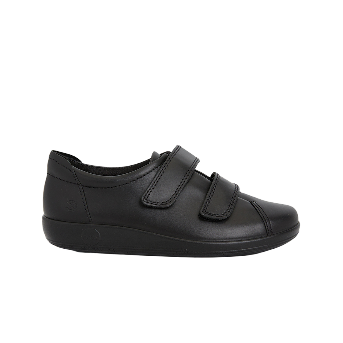 206513-56723 (W) Ecco Soft 2.0 Sneakers Black