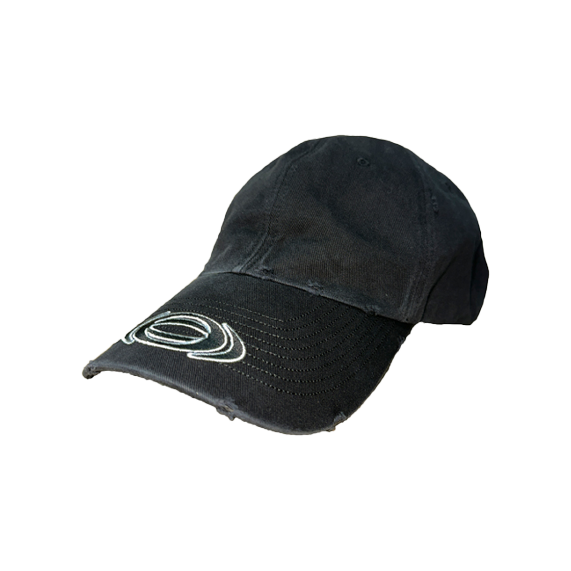 씨비전 바이 씨에스씨 아이코닉 로고 캡 워시드 블랙(Civision by CSC Iconic Logo Cap Washed Black)