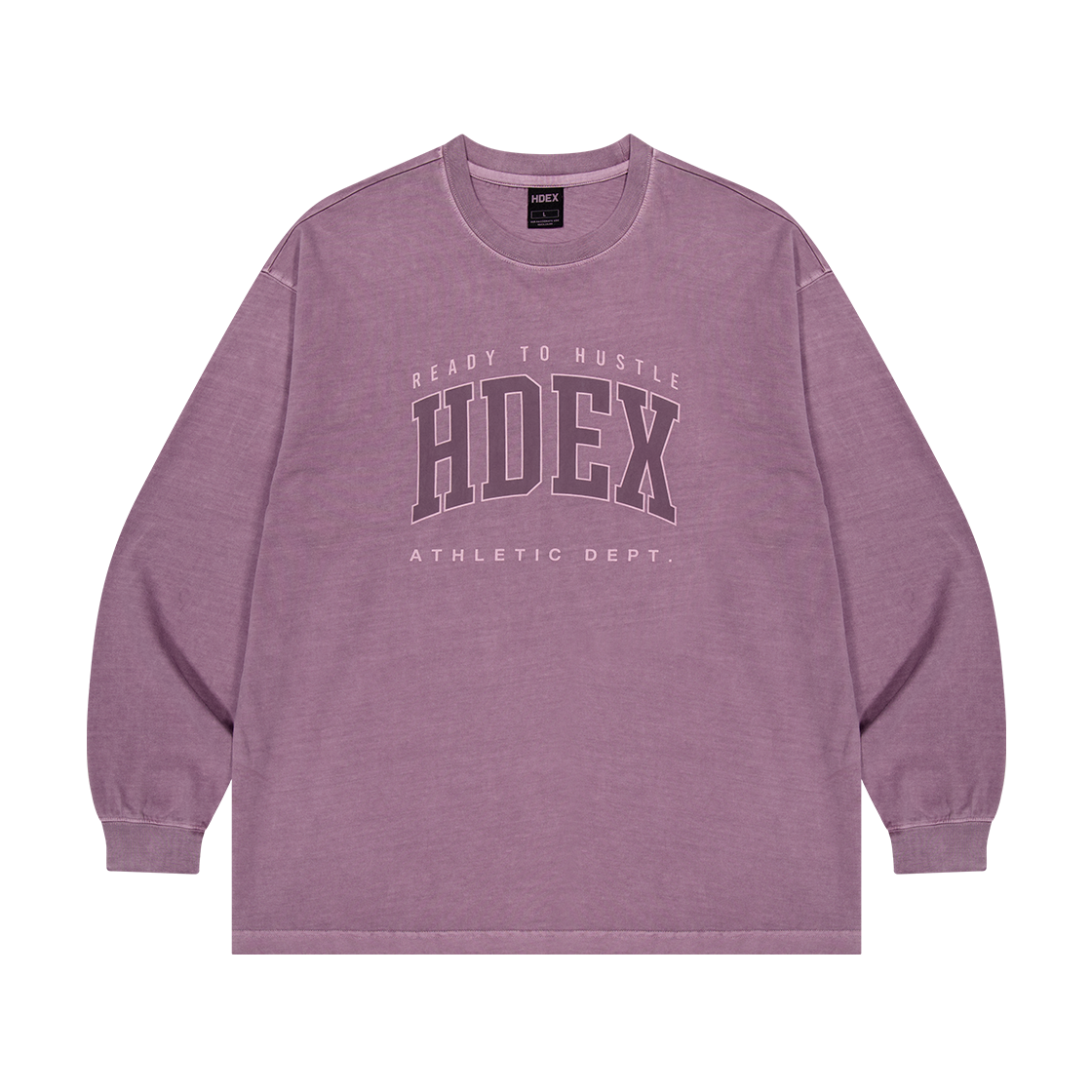 에이치덱스 피그먼트 롱 슬리브 플럼