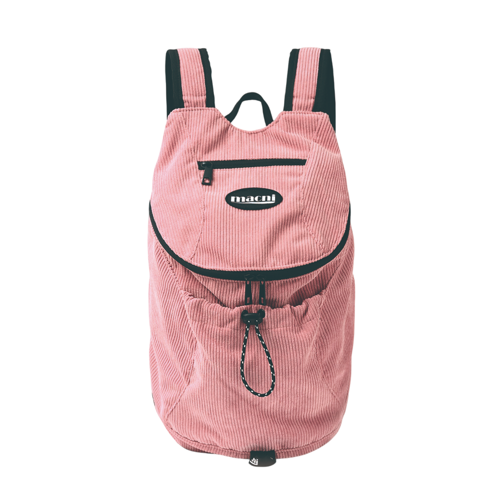 C255UBBP04PK0FR MACNI Corduroy Blazer Backpack Pink