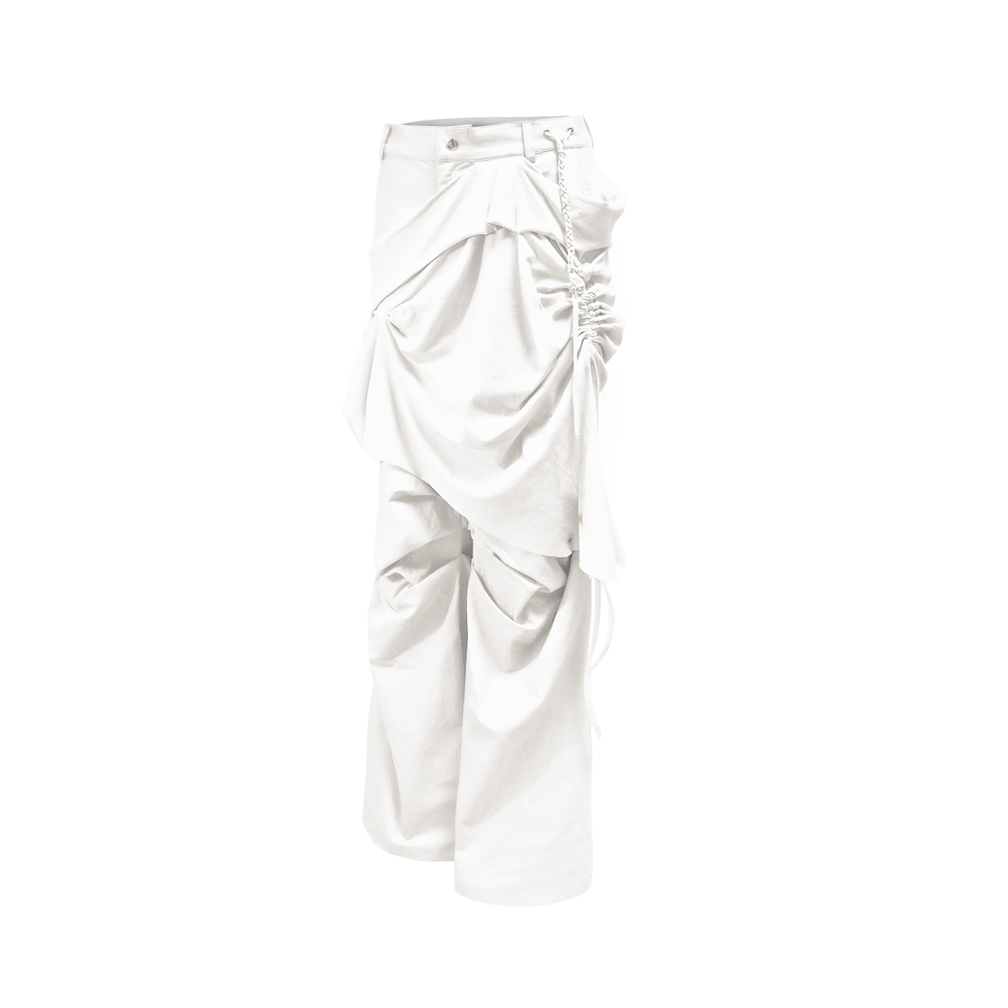 정도 레이어링 바이 팬츠 - 화이트(JUNGDO Layering By Pants - White) - 2