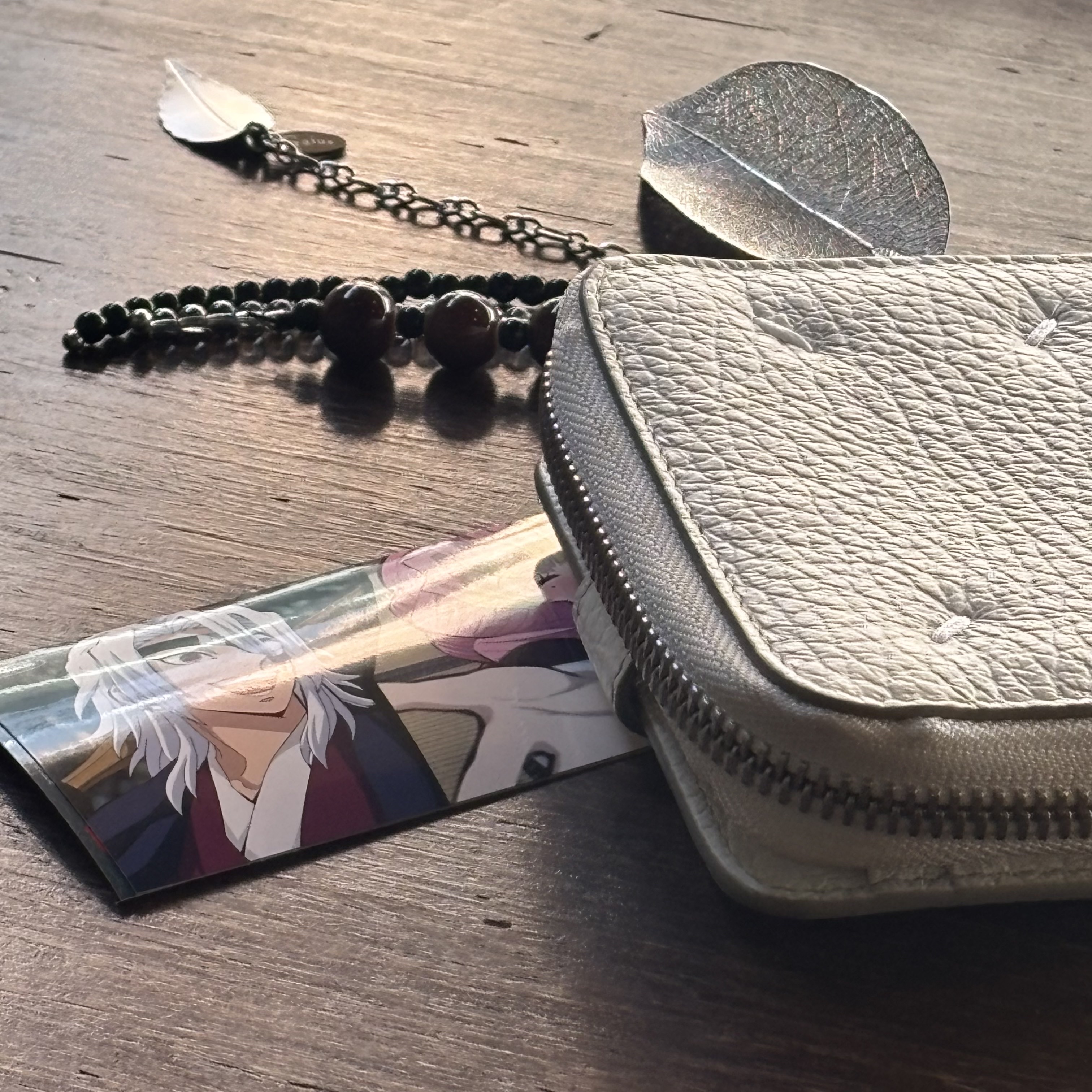 Maison Margiela Glam Slam Coin Pouch White 착용 스타일