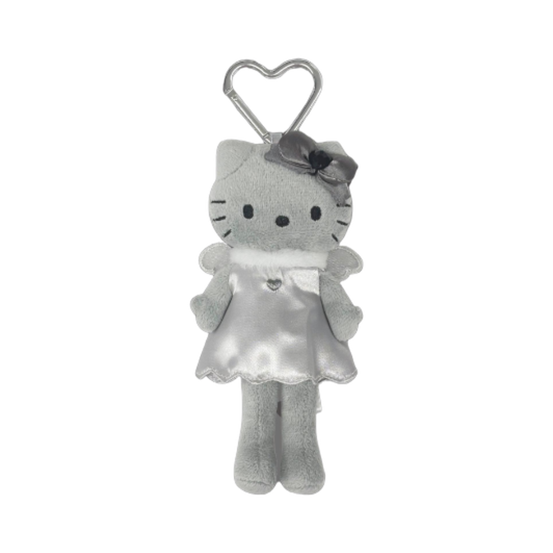 산리오 헬로 키티 블랙 엔젤 컬렉션 스타일 업 마스코트 엔젤 그레이(Sanrio Hello Kitty Black Angel Collection Style Up Mascot Angel Gray)