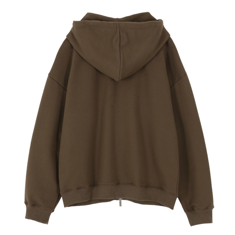 아수라 플라워 후드 집업 브라운(Asura Flower Hood Zip Up Brown) - 2