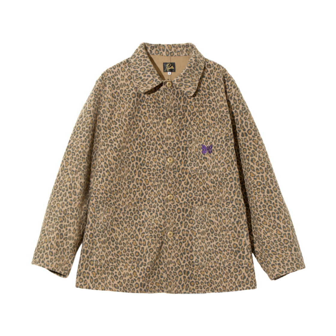 RW219 Needles Coverall Brushed Sateen Leopard