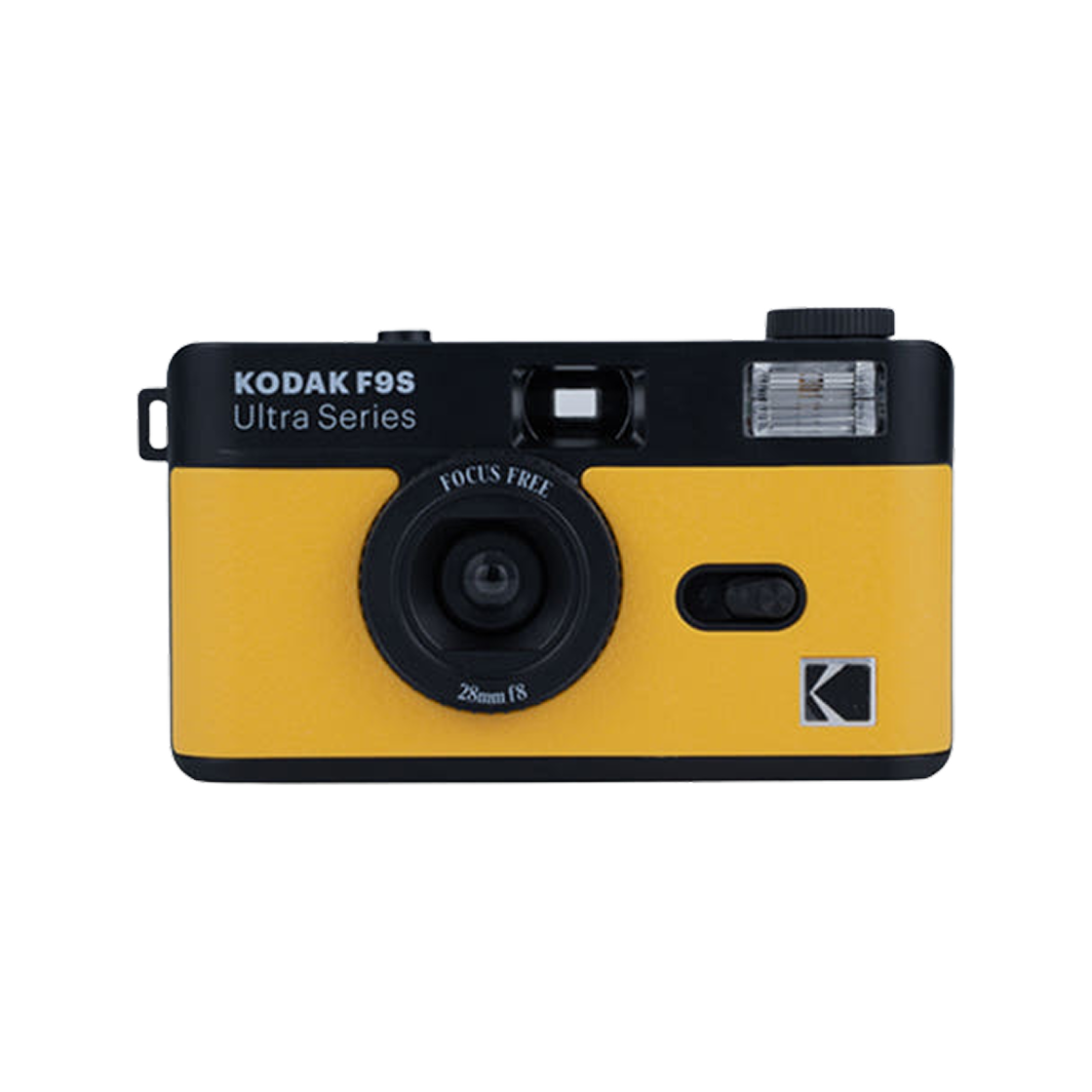코닥 F9S 다회용 광각 필름카메라 옐로우(Kodak F9S Reusable Wide Angle Film Camera Yellow)