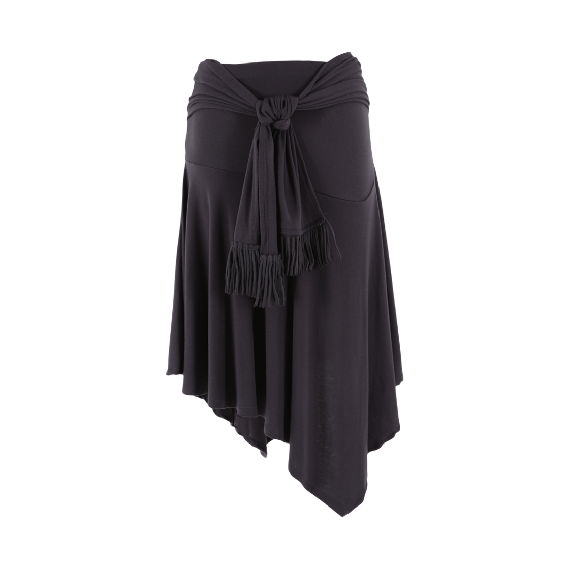 A25FWSK37NV0F Asura Unbalance Hool Skirt Navy