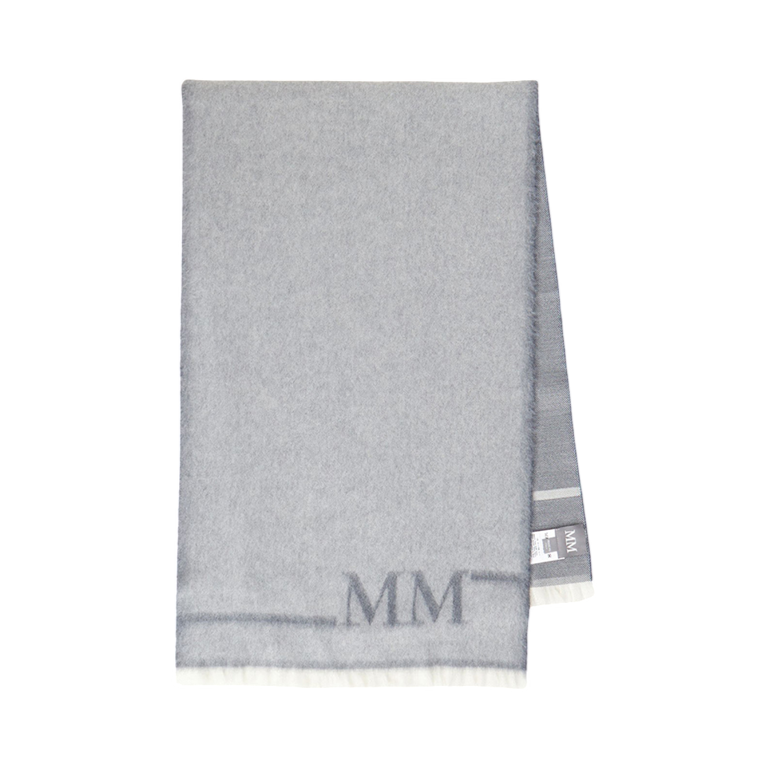 (W) 막스마라 레저 디아데마 머플러 그레이((W) Max Mara Leisuer Diadema Muffler Gray)