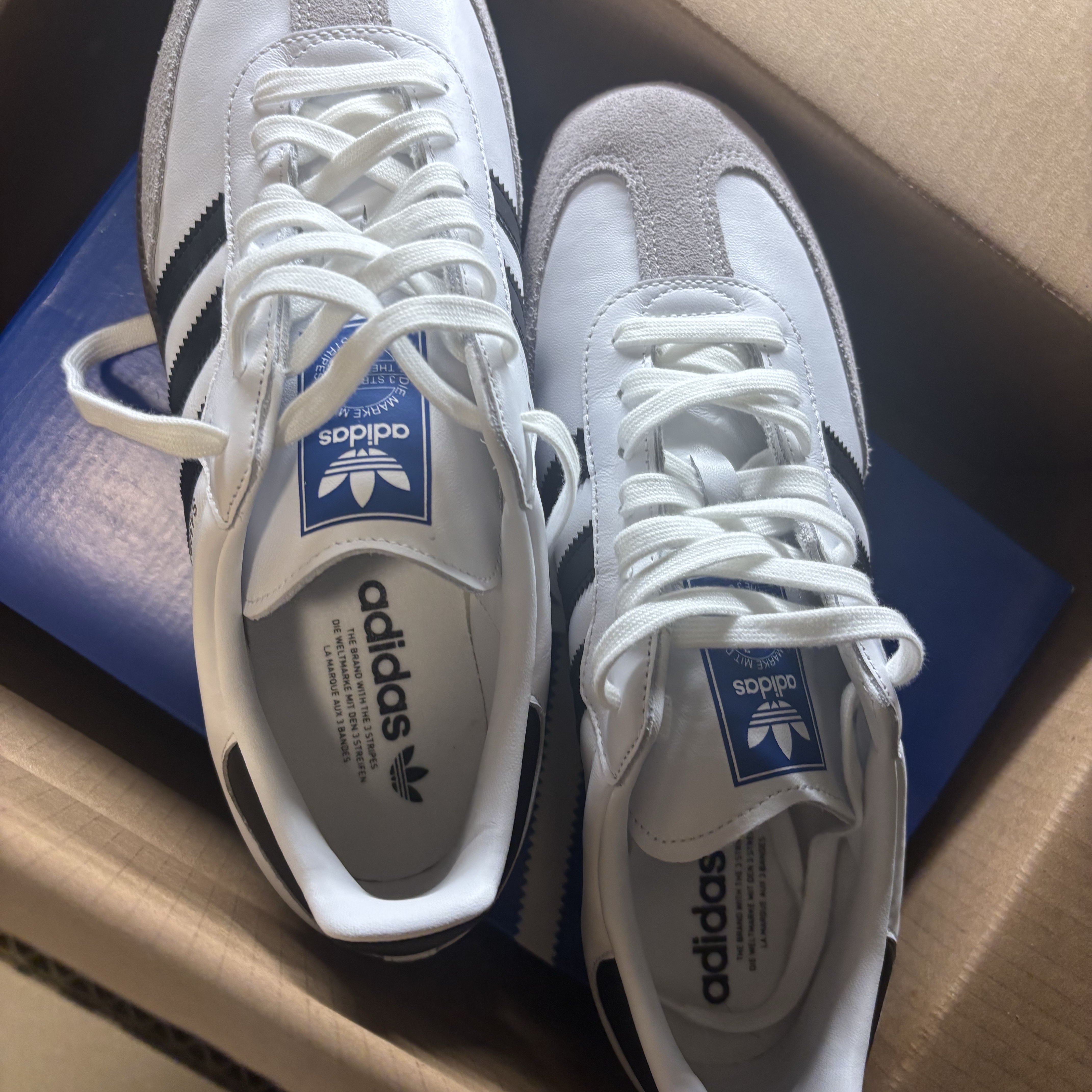 Adidas Samba OG Cloud White 착용 스타일