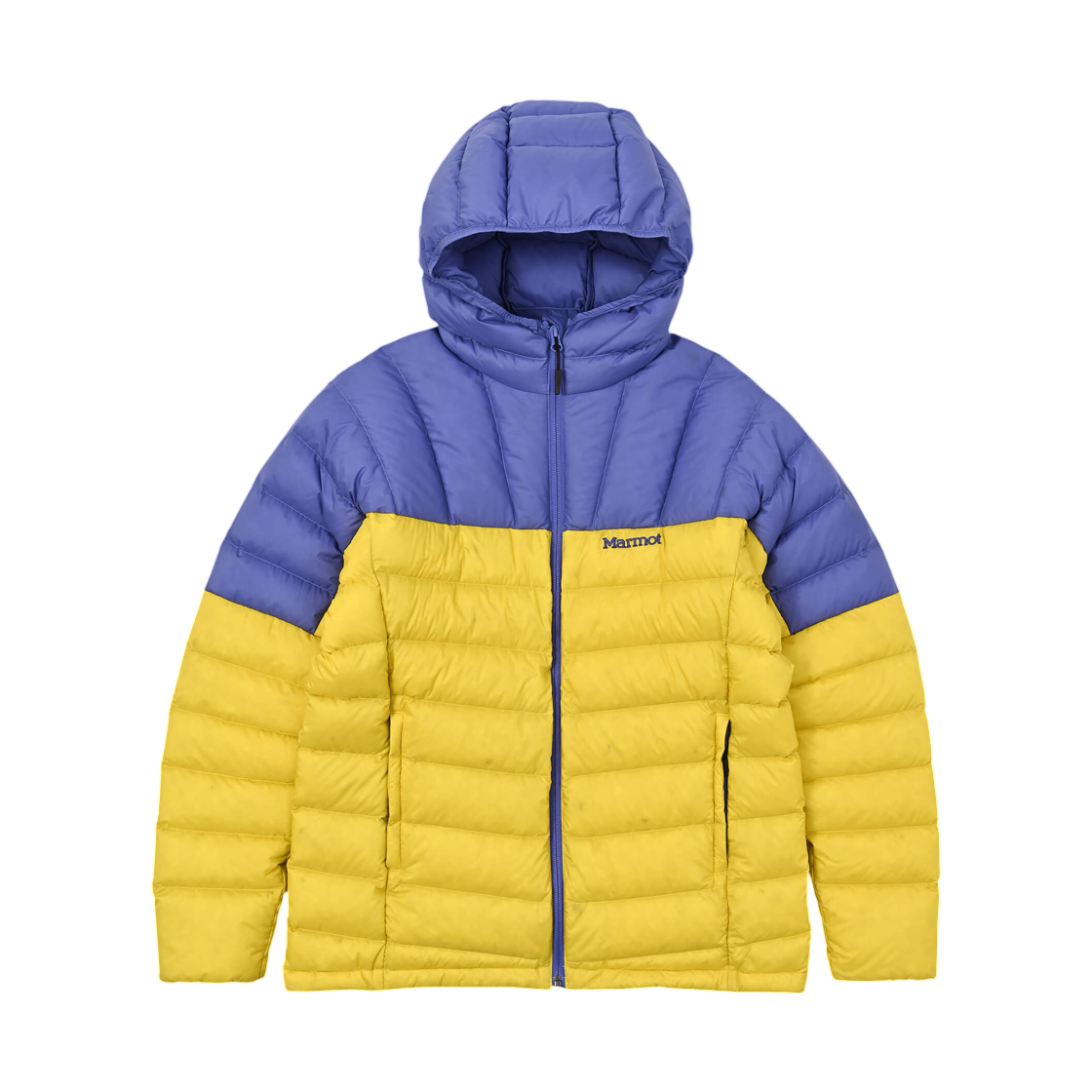 마모트 랜스 다운 후드 퍼플 옐로우(Marmot Lance Down Hoodie Purple Yellow)