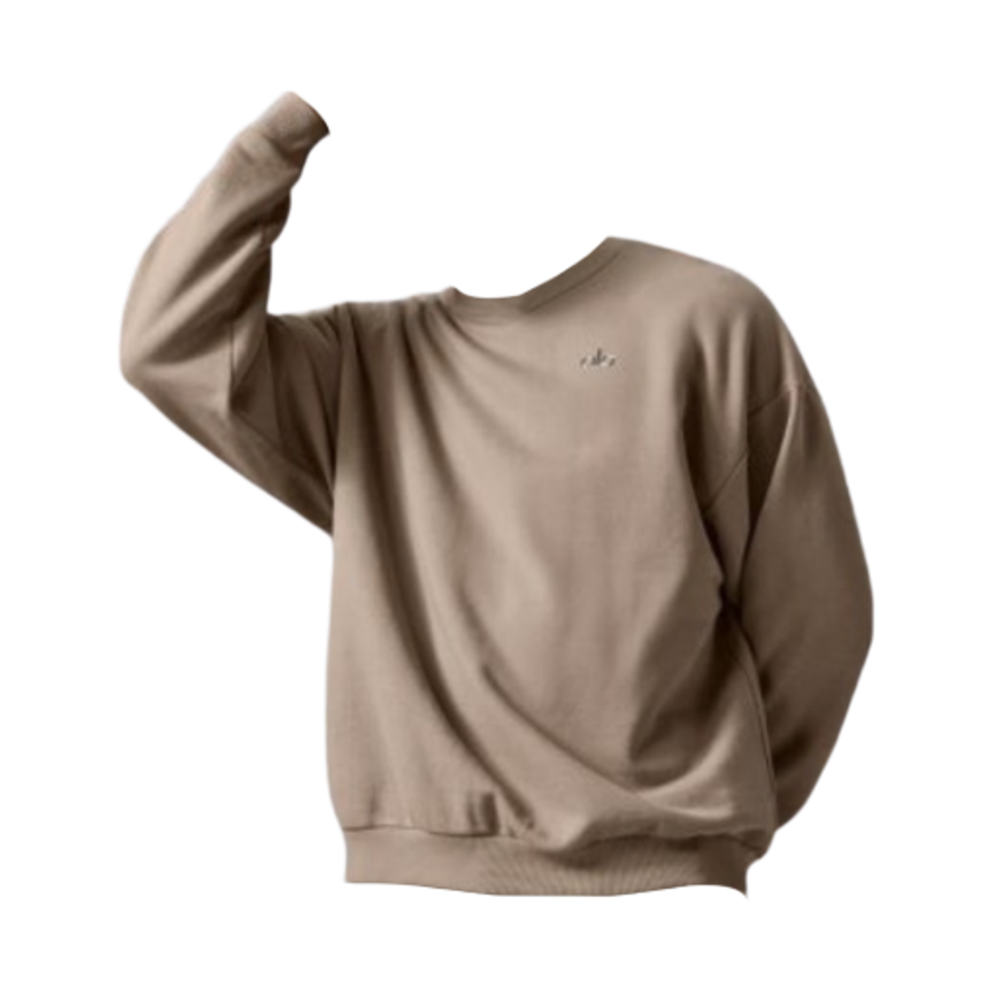 U3031RG Alo Yoga Accolade Crew Neck Pullover Gravel