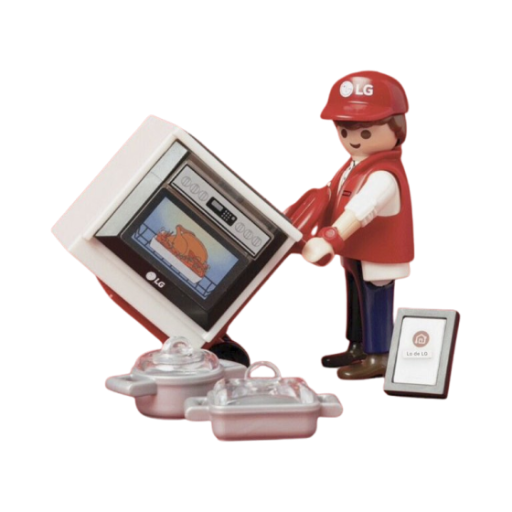 플레이모빌 x LG 헨리+오븐(Playmobil x LG Henry+Oven)