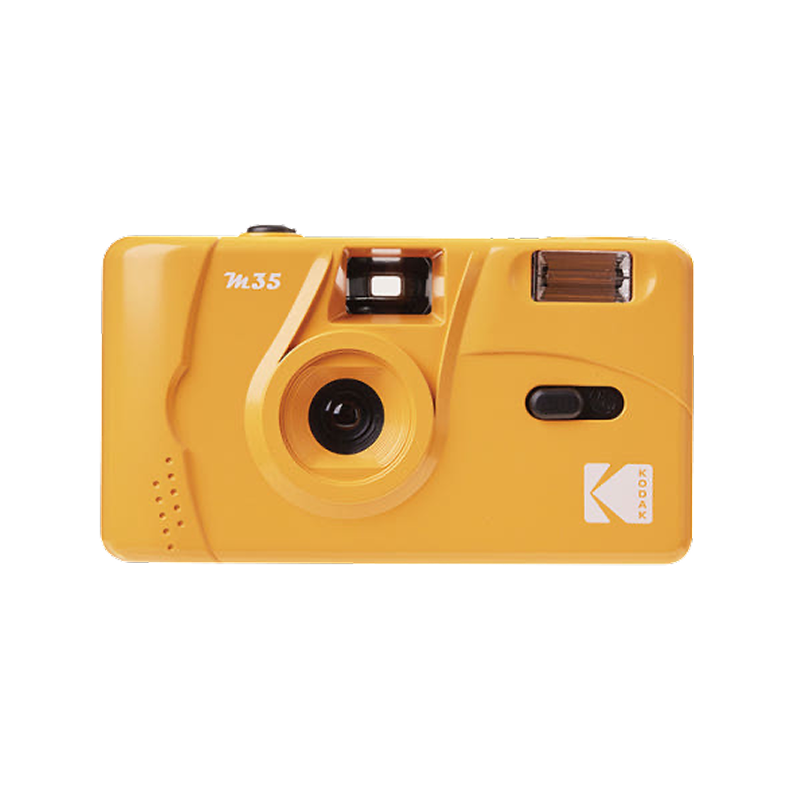 코닥 M35 다회용 필름 토이카메라 밀크티 옐로우(Kodak M35 Reusable Film Toy Camera Milk Tea Yellow)