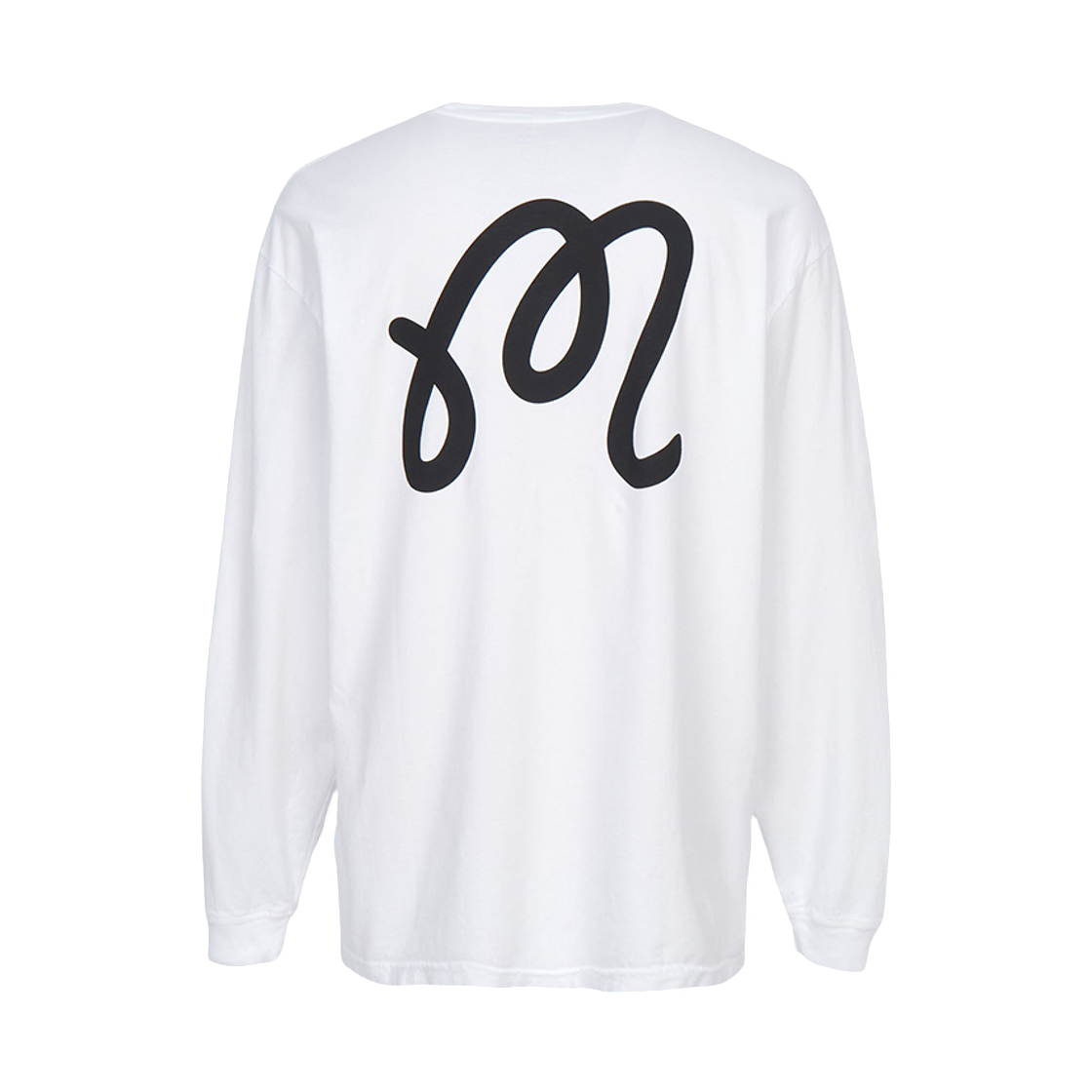 M9400-WHT Malbon Golf Golf Wear Long Sleeve T-Shirt White