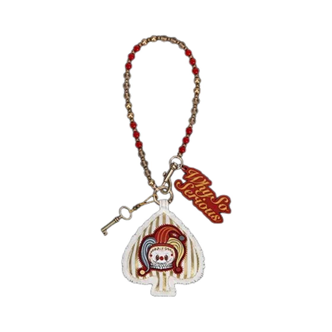 팝마트 와이 소 시리어스 시리즈 펜던트 체인 문릿 마스크 (개봉 박스)(Pop Mart Why So Serious Series Pendant Chain Moonlit Mask (Opened Case)) - 1