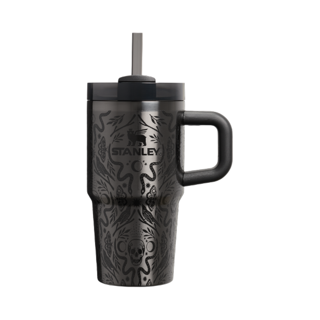 스탠리 더 할로윈 퀜처 H2.0 플로우스테이트 텀블러 591ml 데들리 다마스크(Stanley The Halloween Quencher H2.0 Flowstate Tumbler 591ml Deadly Damask)