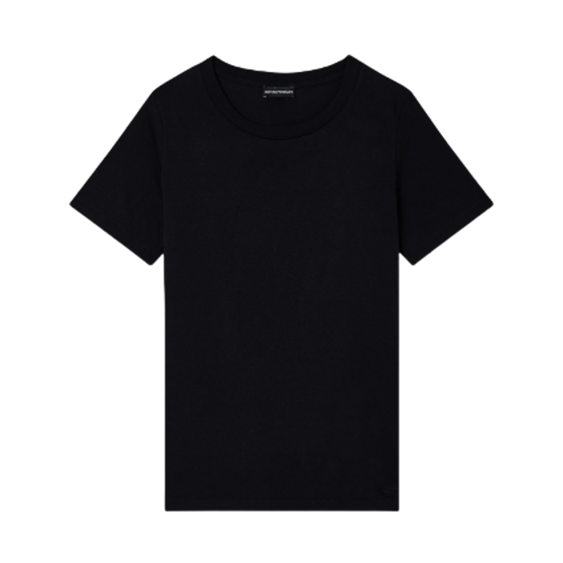 8N2T922J87Z0999 (W) Emporio Armani Pima Jersey T-Shirt Black