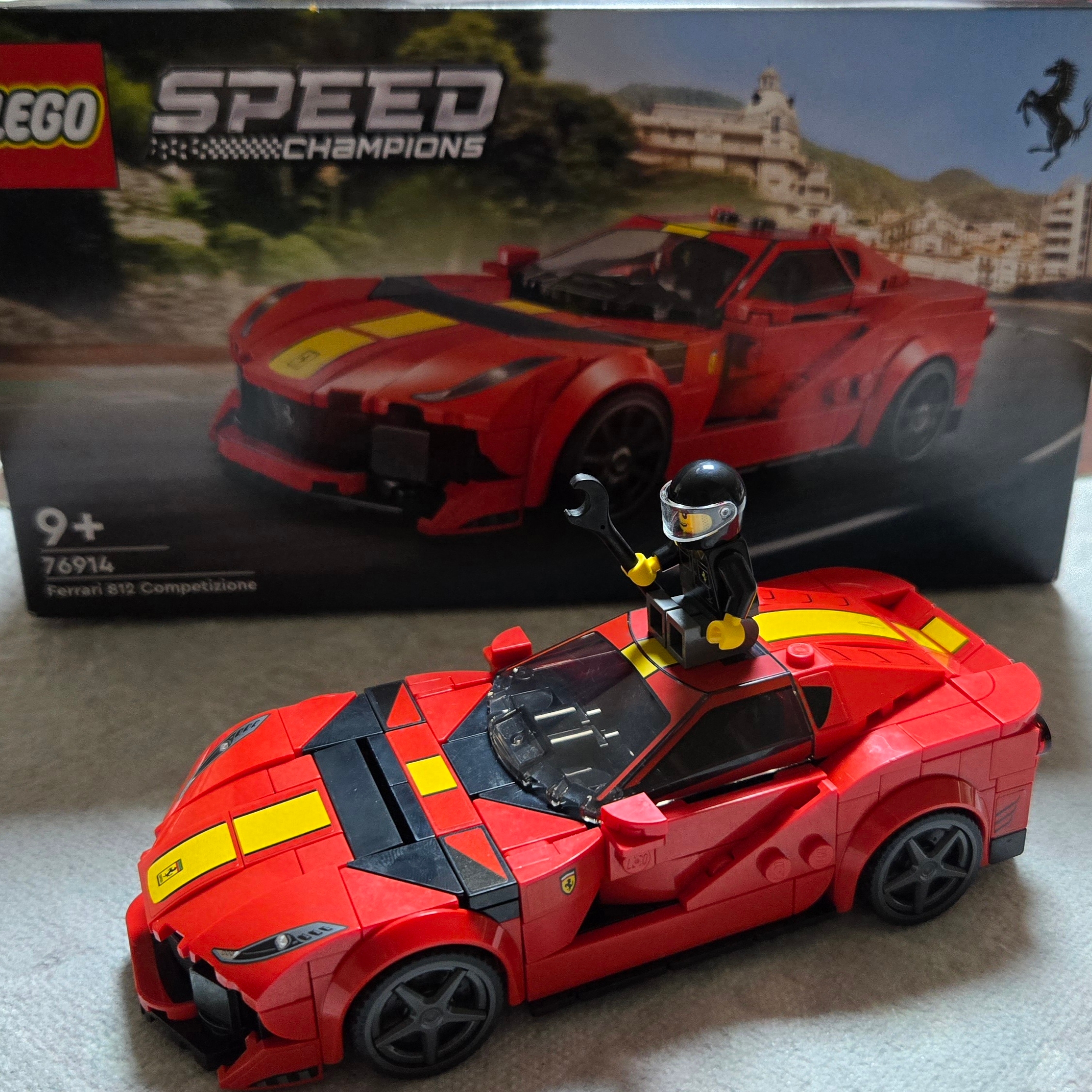 Lego Ferrari 812 Competizione 착용 스타일