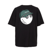 Malbon Golf Golf Wear Short Sleeve T-Shirt Black