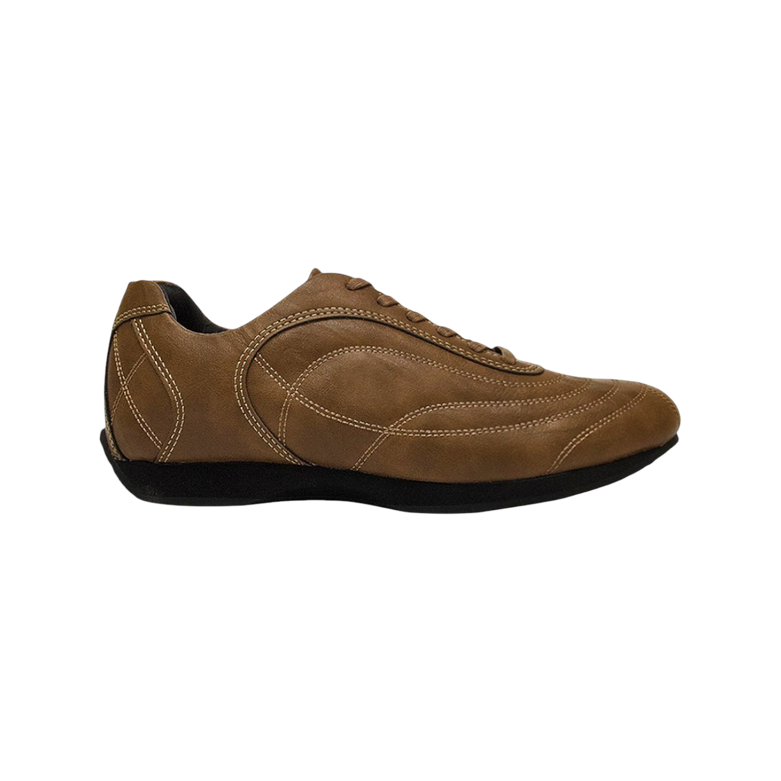 aterre brown COREOFALCHEMY Stitch Sneakers Aterre Brown