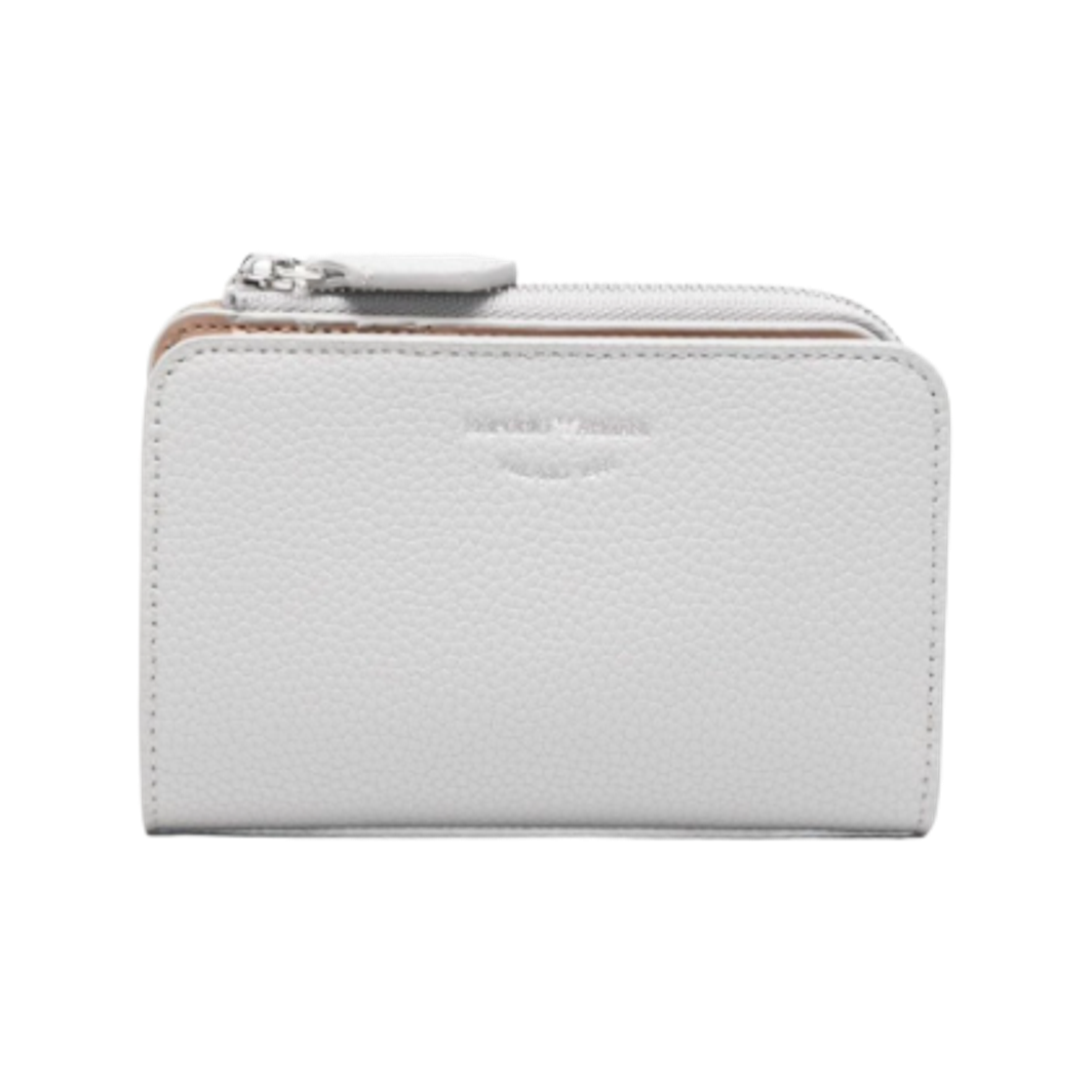 EW000369AF11953U8005 Emporio Armani Zipped Bifold Wallet Silver